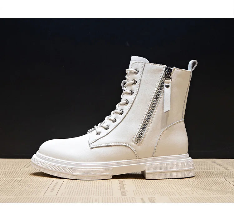 UrbanCore Winter Platform Boots – Stivaletti donna caldi con lacci